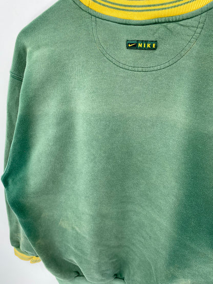 90's NIKE CENTER LOGO Size M Sweat-Shirt / k1213