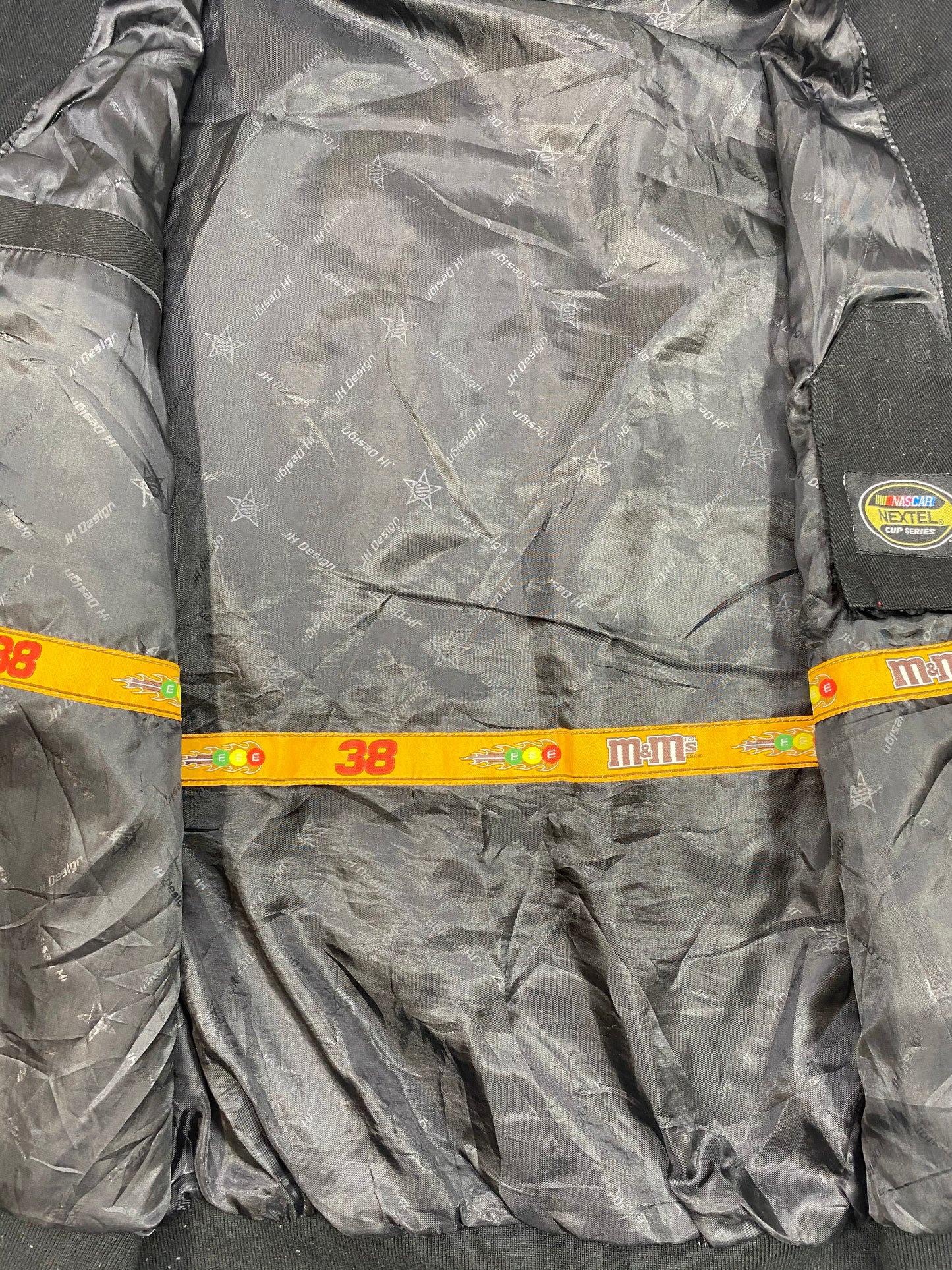 Vintage NASCAR JD Design NEXTEL Cup Series M&M’s Racing Jacket / 4728