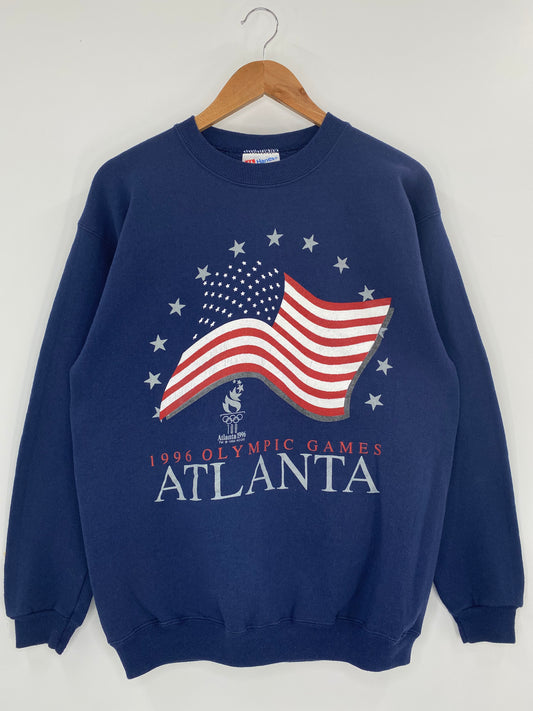 1996' ATLANTA OLYMPIC GAMES Size M Vintage Sweat-Shirt / K4010