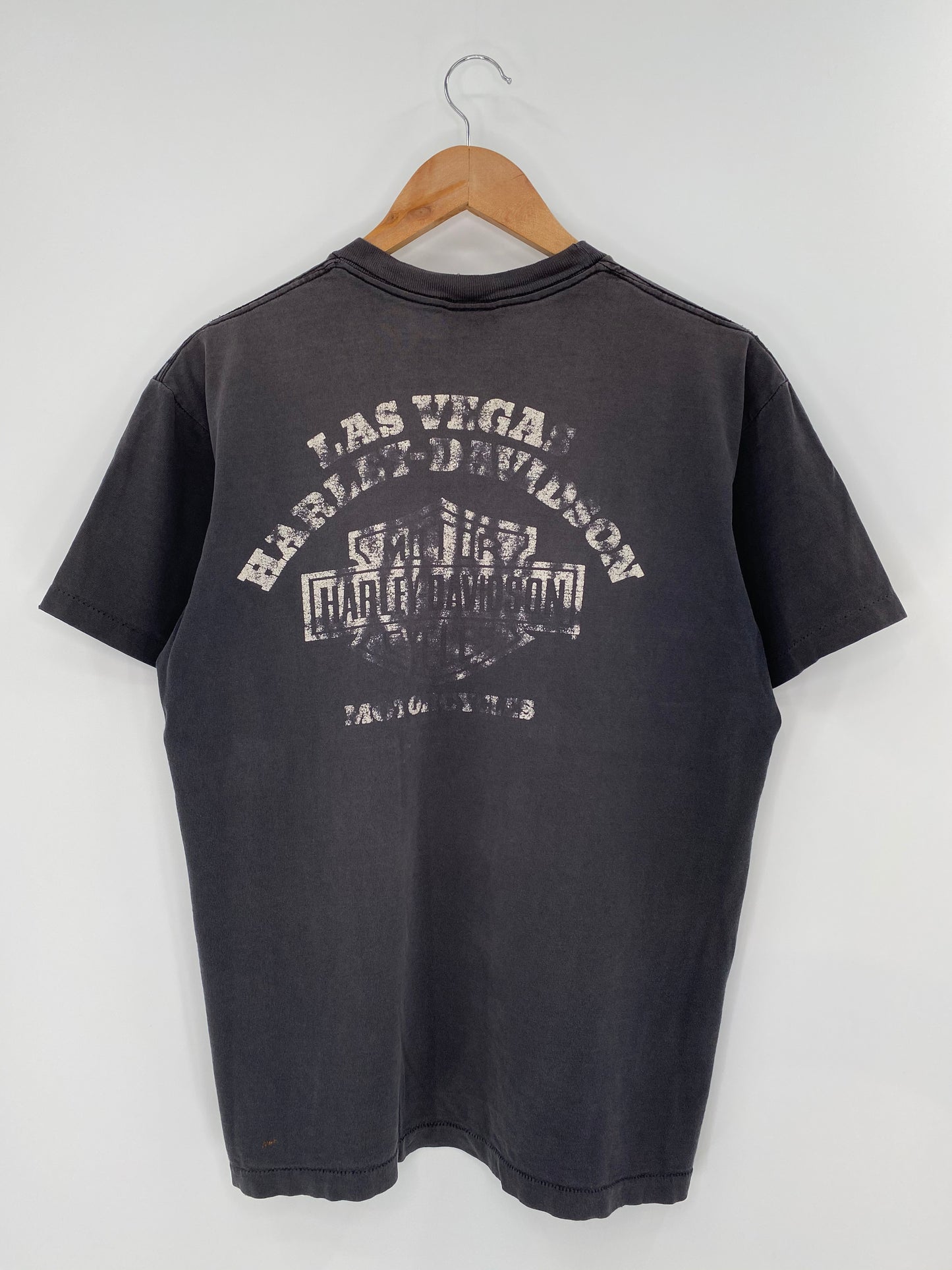 90's HARLEY DAVIDSON Made in USA Size M Vintage T-Shirt / 8658