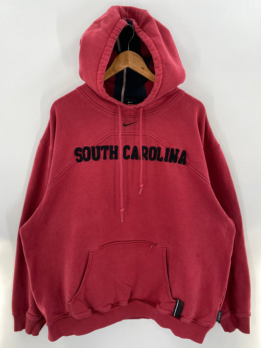 00' NIKE SOUTH CAROLINA Size XL Vintage Hoodie Sweat-Shirt / K3342