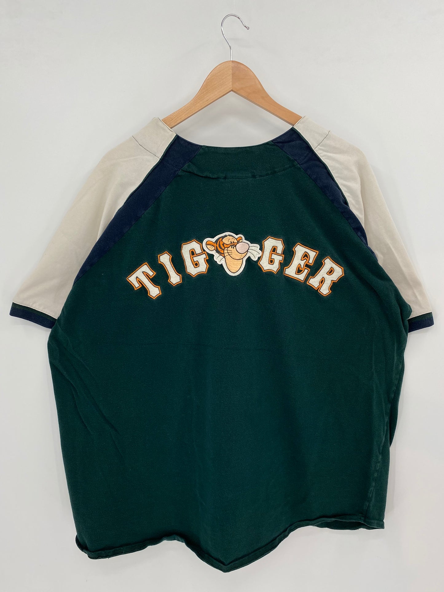 00' DISNEY TiIGGER Size XL Vintage Baseball-Shirt  / k2730