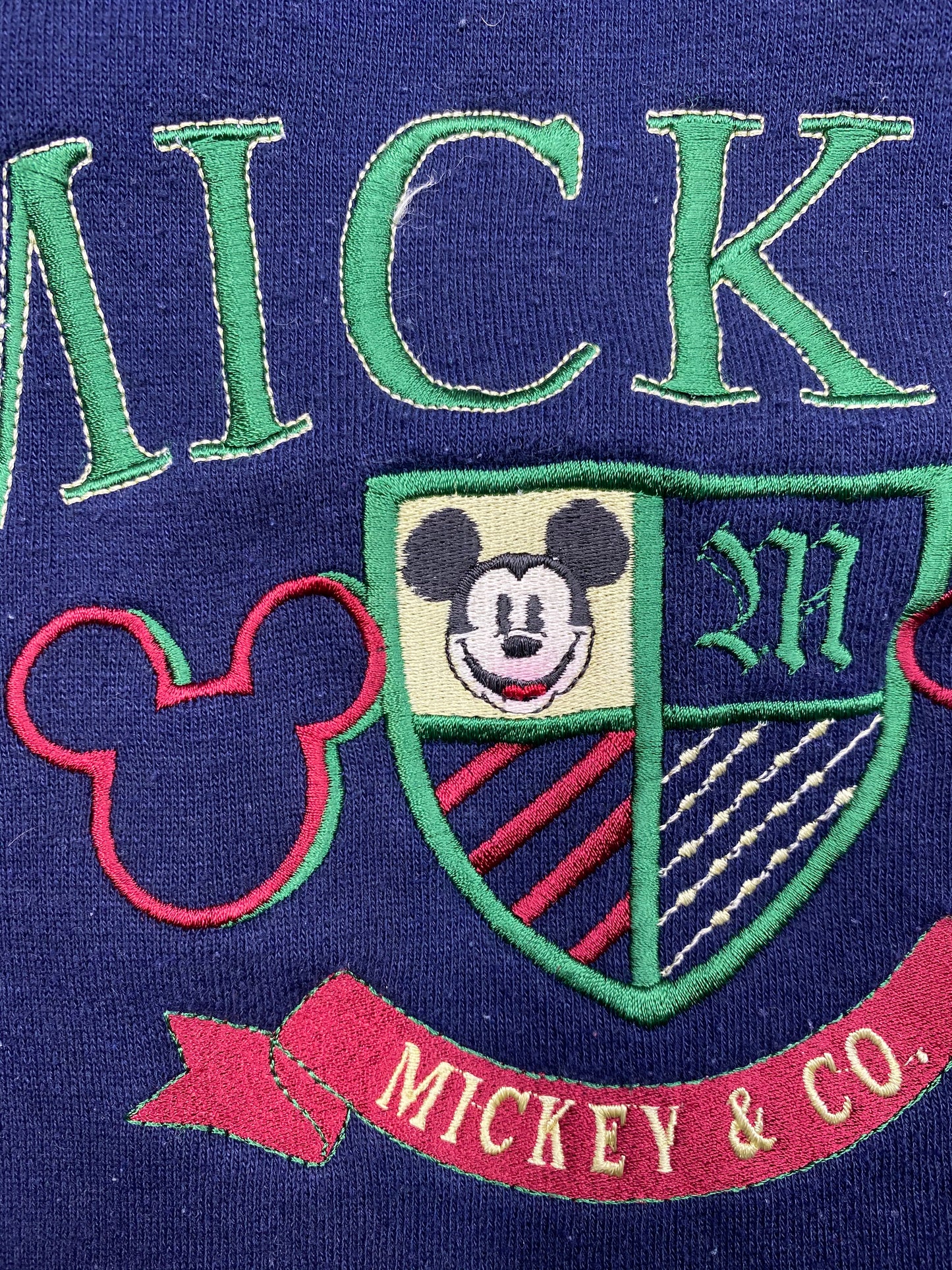 90’s Disney Mickey Size XL Vintage Sweat-Shirt / 5516