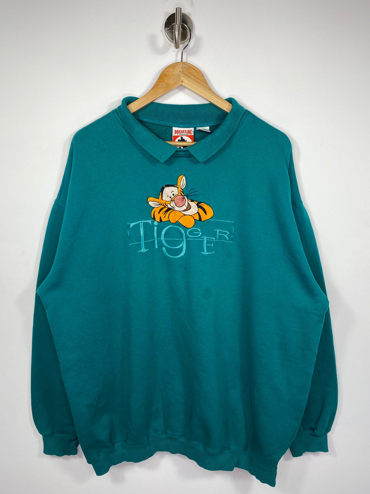 90’s Disney Tigger Size L-XL Vintage Sweat-Shirt / 5297
