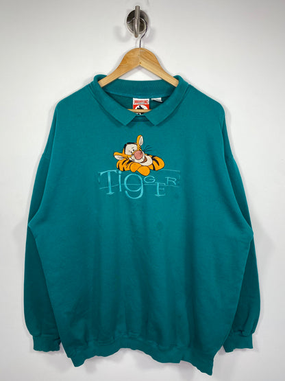 90’s Disney Tigger Size L-XL Vintage Sweat-Shirt / 5297