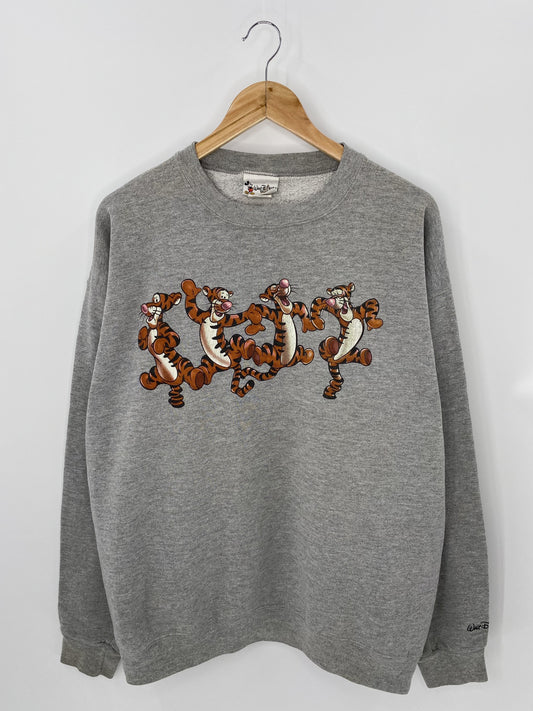 00' DISNEY TIGGER Made in USA Size XL Vintage Sweat-shirt / K5654
