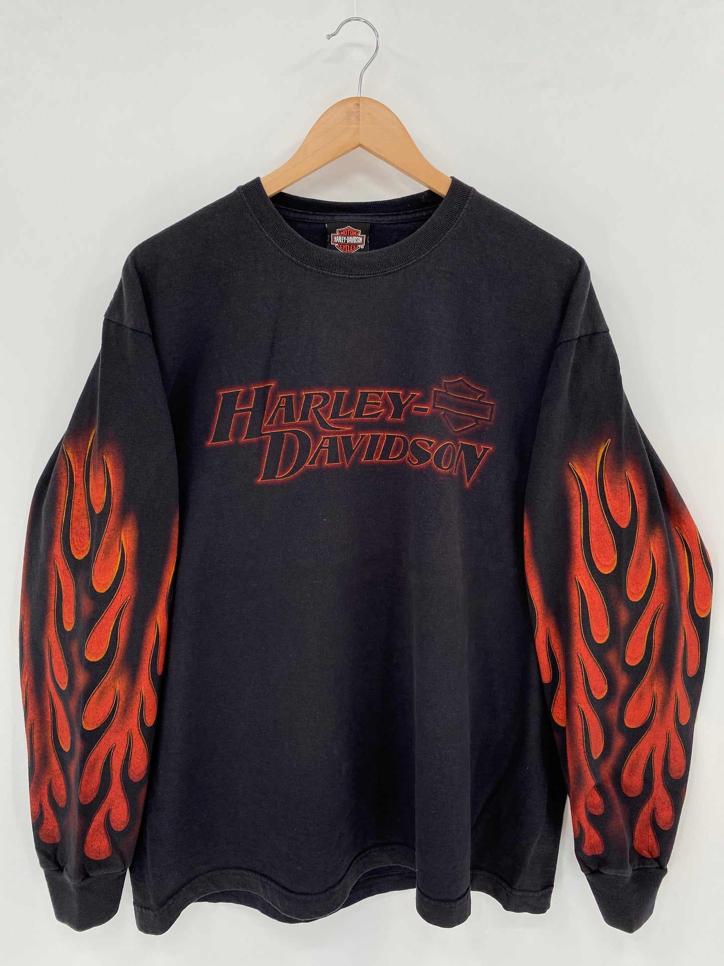 2006' HARLEY DAVIDSON Size XL Vintage Long Sleeve T-Shirts / K2490