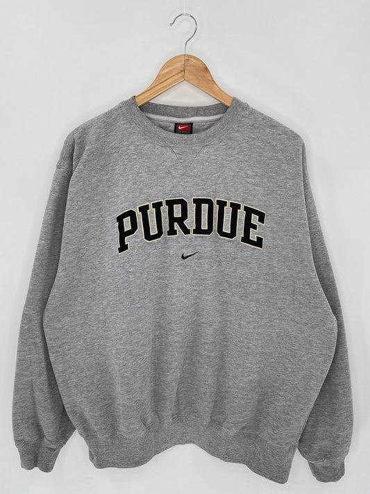 90's NIKE PURDUE Size L Vintage Sweat-shirt   / 5948