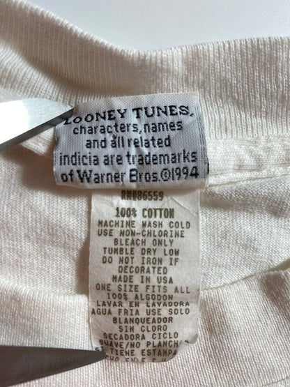 1996 LOONEY TUNES TWEETY Size Approx. XL Vintage T-shirt / 8888