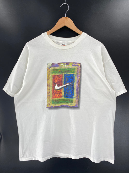 90's NIKE Size L Vintage T-shirt / k3526
