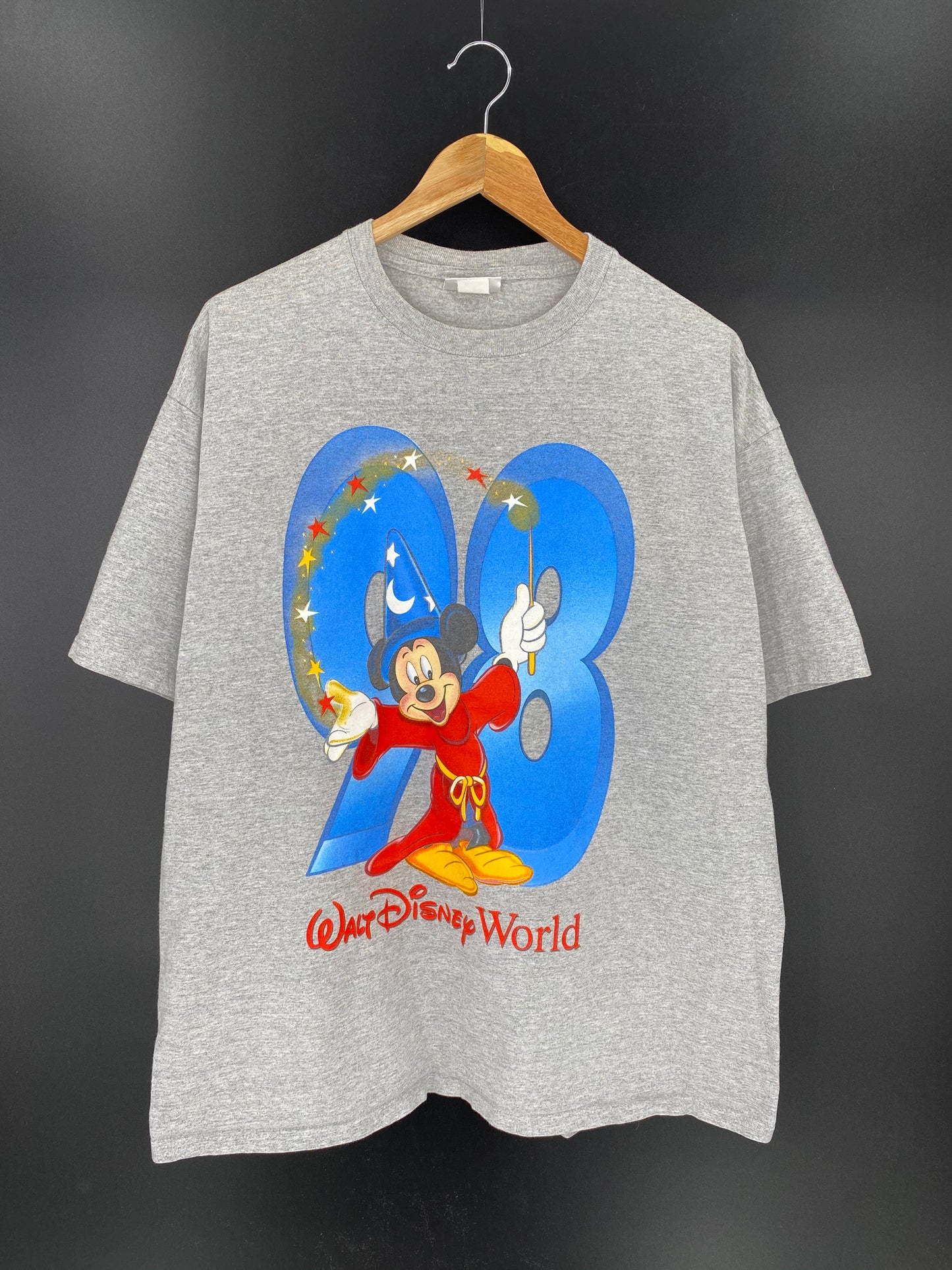 1998 WALT DISNEY WORLD Made in USA Size L Vintage T-shirt / 8234