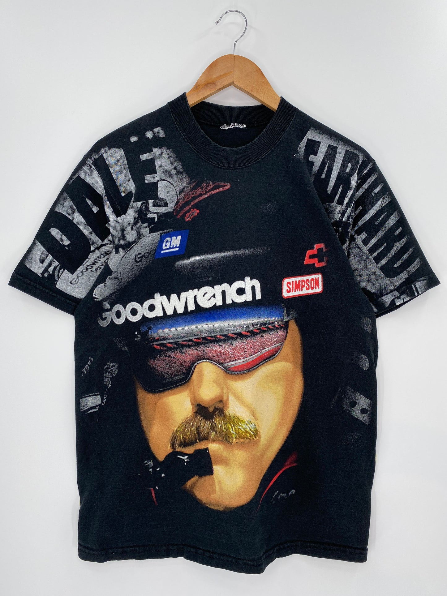 1998 NASCAR DALE EARNHARDT Size No Tag (Approx.L) Vintage Racing T-Shirt / 9298