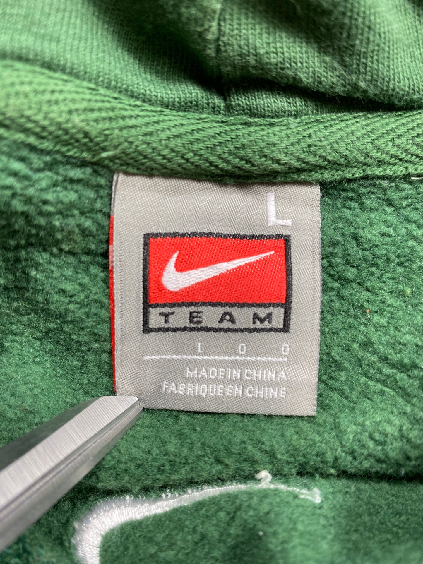 00’ NIKE MARSHALL Size L Vintage Hoodie Sweat-shirt / 6710
