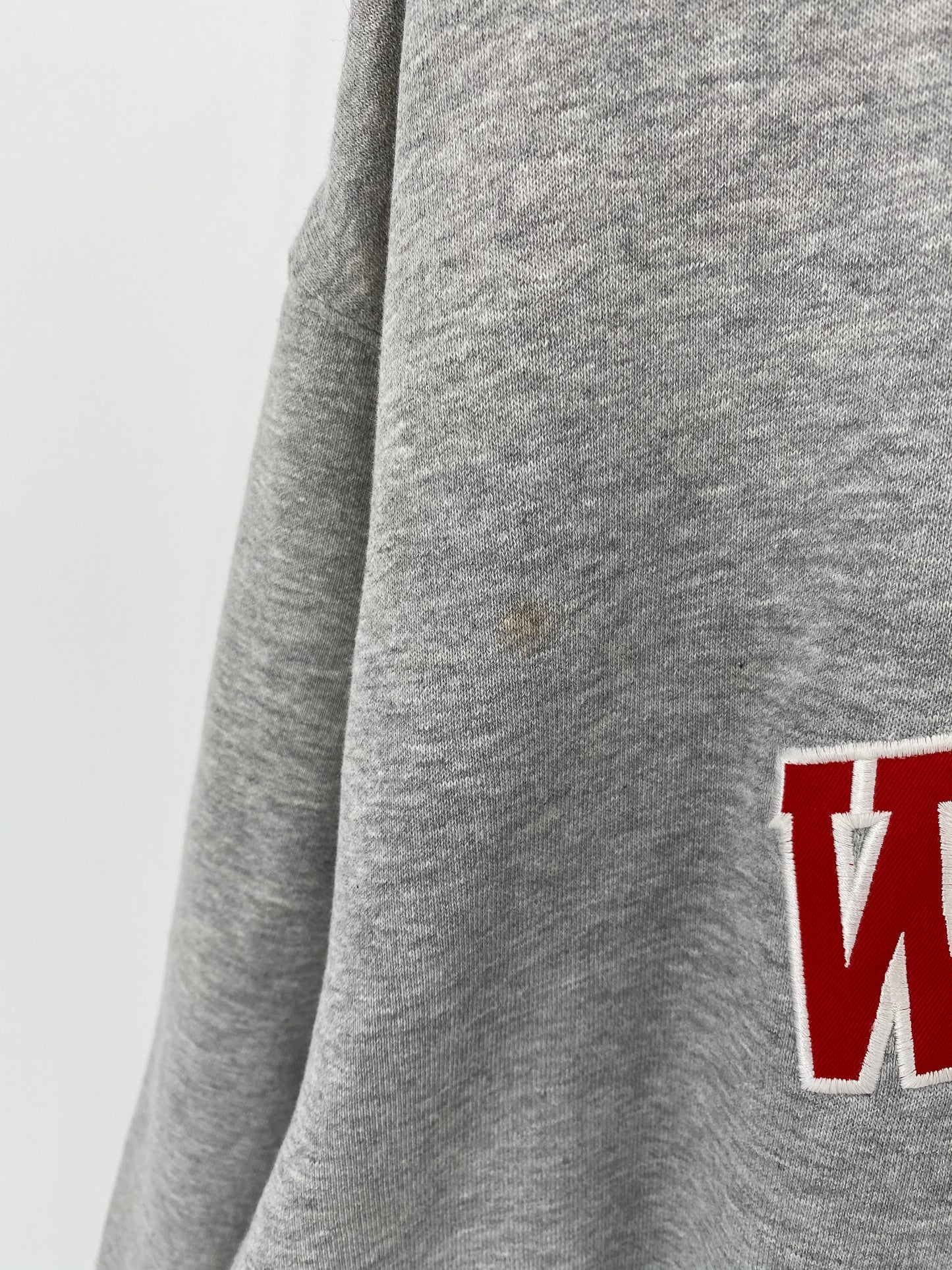 90’s NIKE WISCONSIN Size XXL Vintage College Hoodie Sweat-shirt / K8146