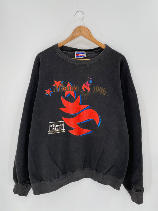 1996 Atlanta Olympic Size L Vintage Sweat-shirt / 8977