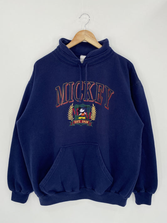 90’s Disney Mickey Made in USA Size L Vintage Sweat-Shirt / K4673