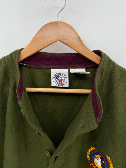 90's DISNEY MICKEY Size M Vintage Fleece Shirt / 8087