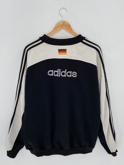 90's ADIDAS DEUTSCHER FUSSBALL-BAND Size XL Vintage Sweat - Shirts / 5873