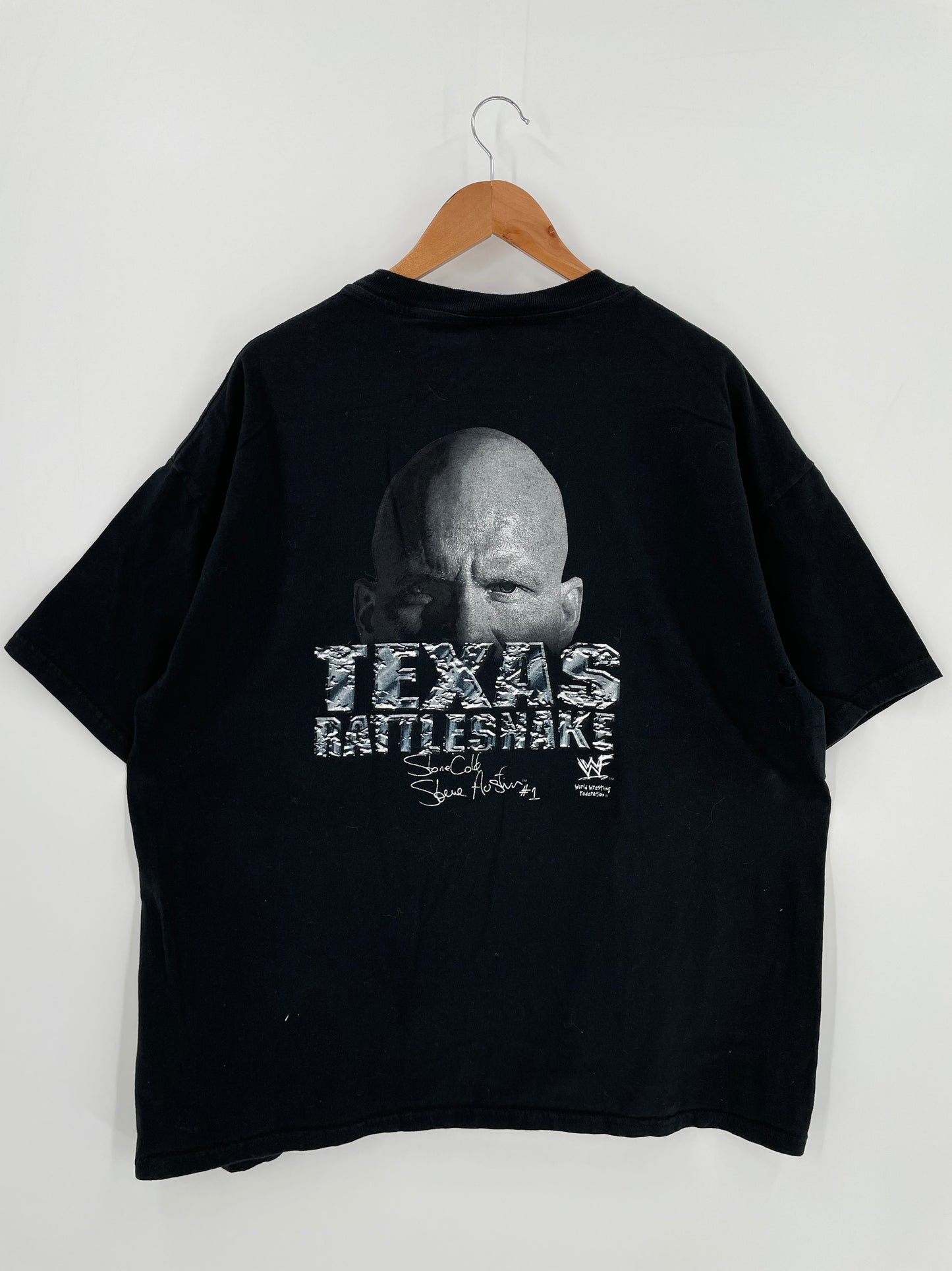 1999 WWF STONE COLD TEXAS RATTLESNAKE Size XXL Vintage WWF T-shirt / K744