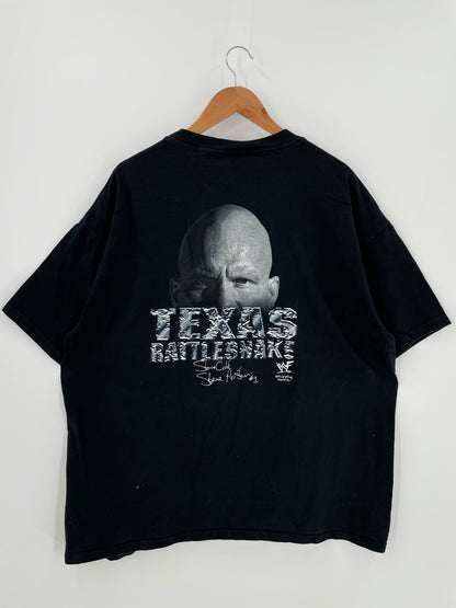 1999 WWF STONE COLD TEXAS RATTLESNAKE Size XXL Vintage WWF T-shirt / K744
