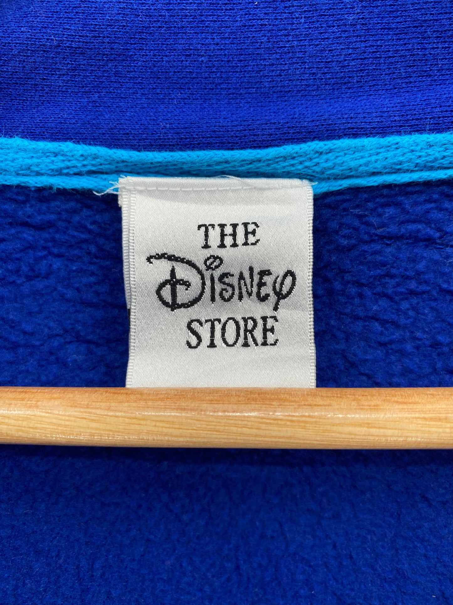 00' DISNEY TIGGER Size XXL Vintage Half-zip Sweat-shirt / A4727