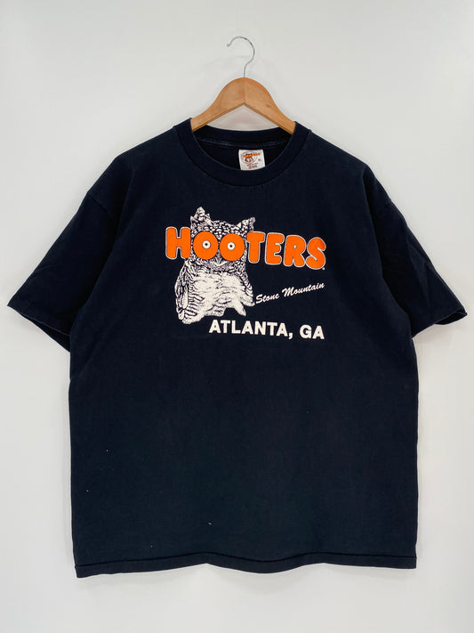 90’s HOOTERS Made in USA Size XL Vintage T-Shirt / K939