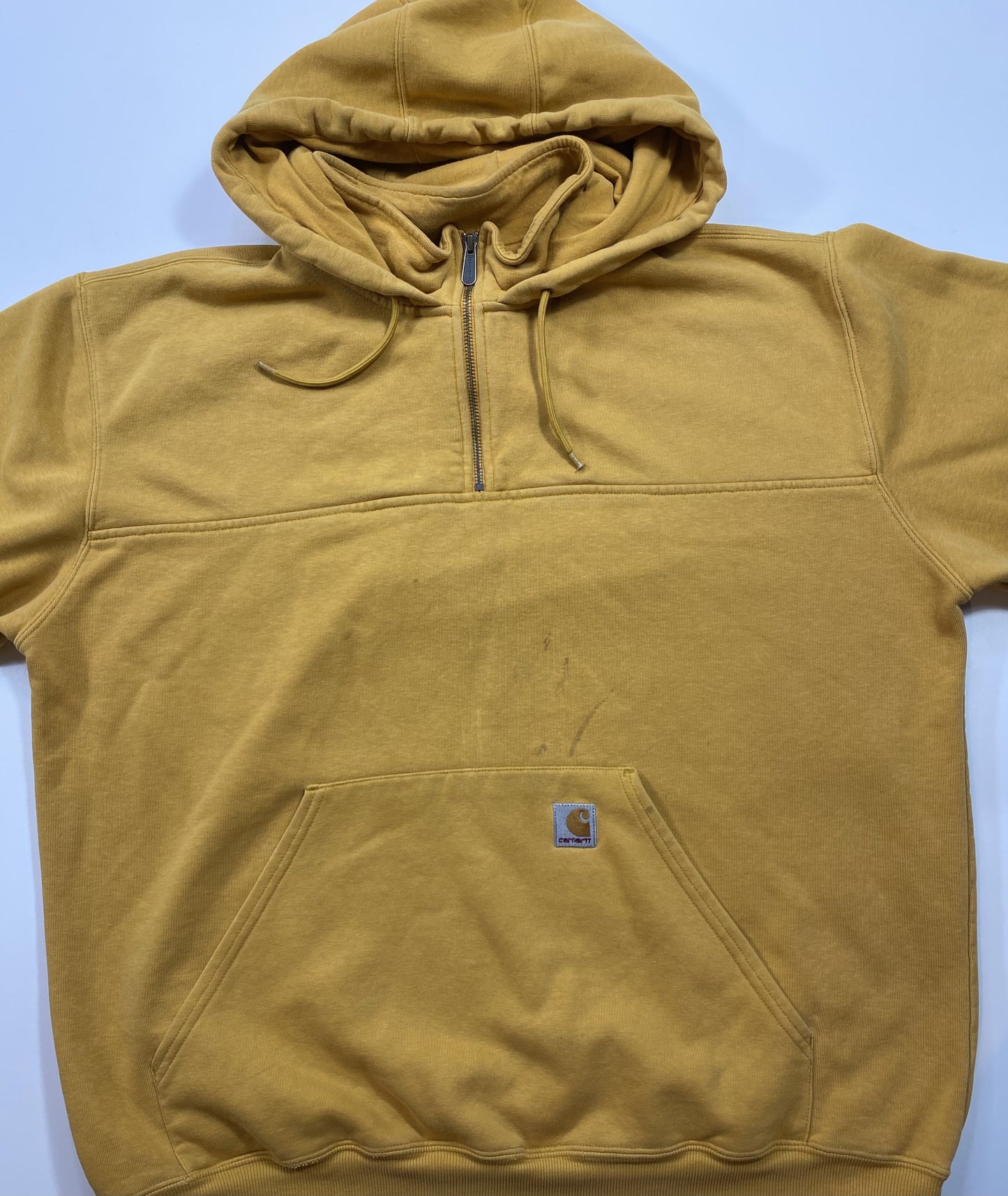 Vintage CARHARTT Half-Zip Size XL Half-zip  Hoodie Sweat Shirts / K5070