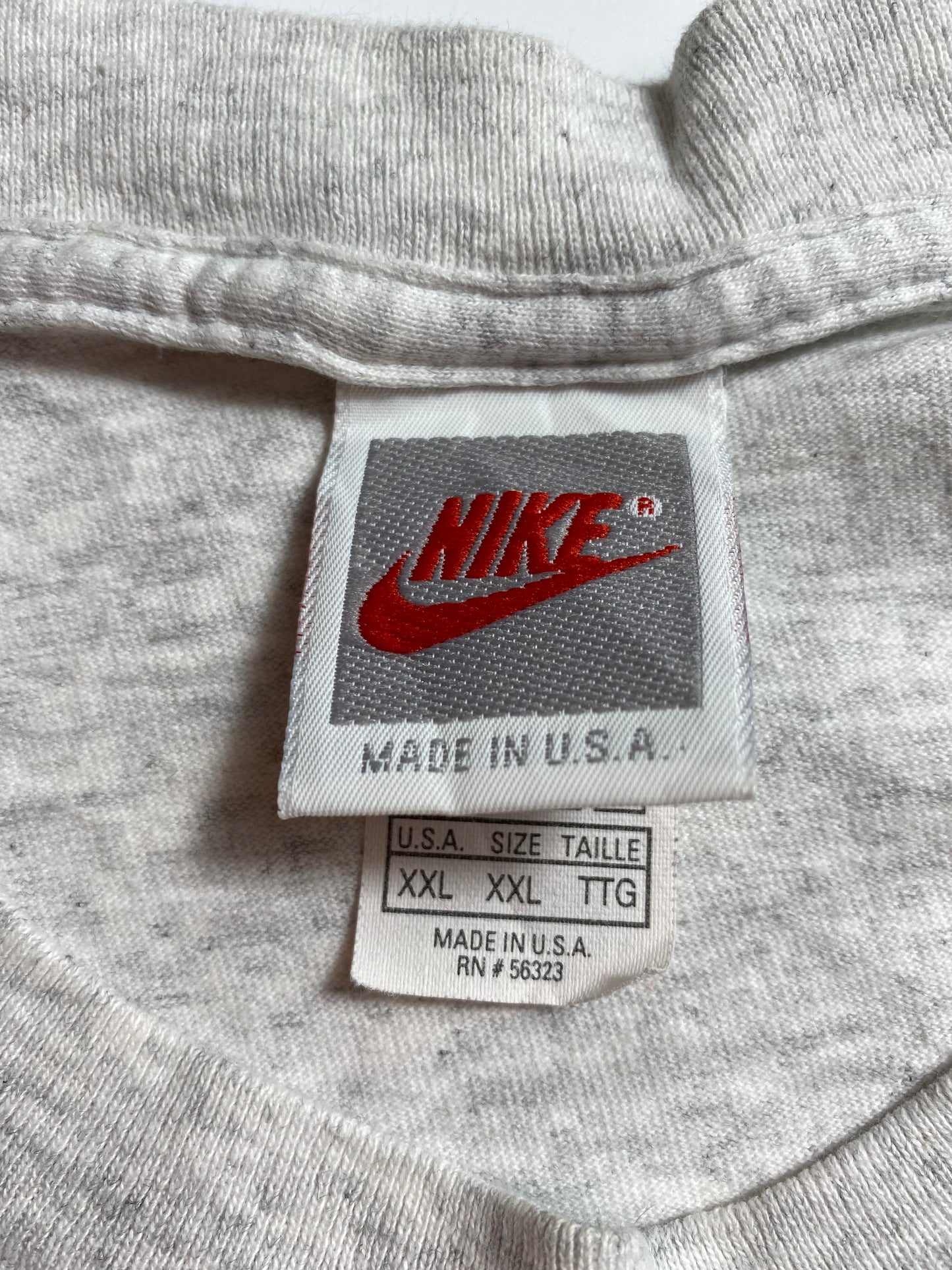 90's NIKE Silver Tag Made in USA Size XXL Vintage T-Shirt / K531