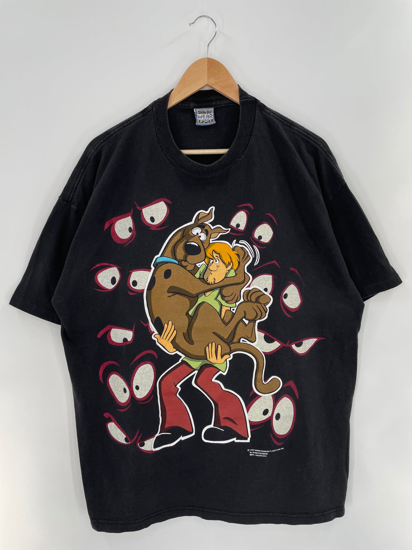 1997 SCOOBY DOO Made in USA Size XL Vintage T-Shirts / K2639