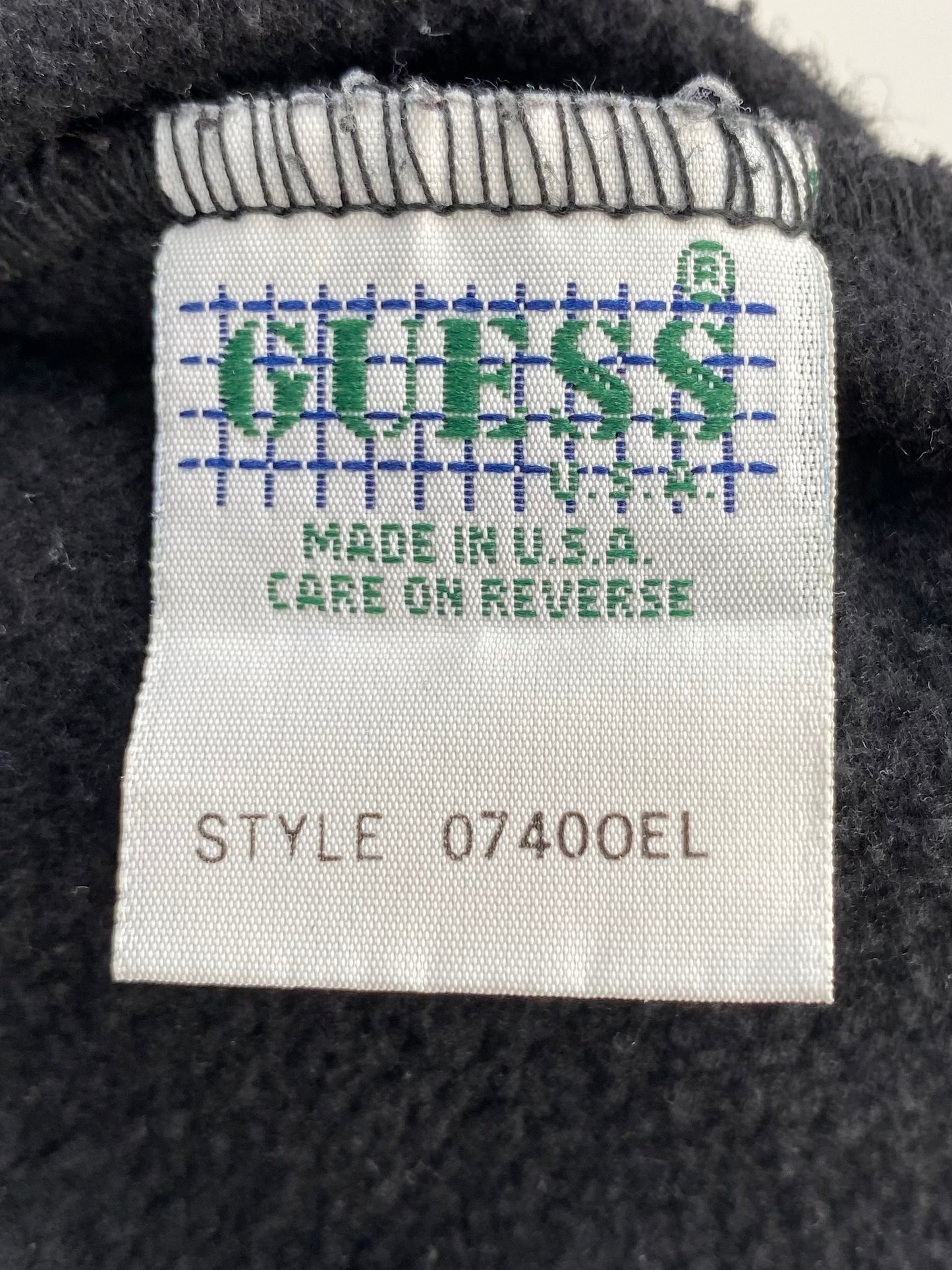 90’s GUESS JEANS Made in USA Size L Vintage Sweat-shirt / 7557