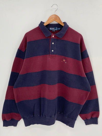 90’s  POLO RALPH LAUREN Size XXL Vintage Sweat-Shirt  / K2843