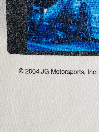 2004 JEFF GORDON Size L Vintage Racing T-Shirt / 9124