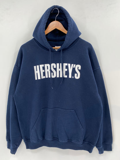 00' HERSHEY’S Size L Vintage Hoodie Sweat-shirt / A4046