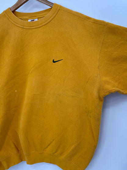 90’s NIKE Mini Swoosh Made in USA Size XL Vintage Sweat-shirt / 8367