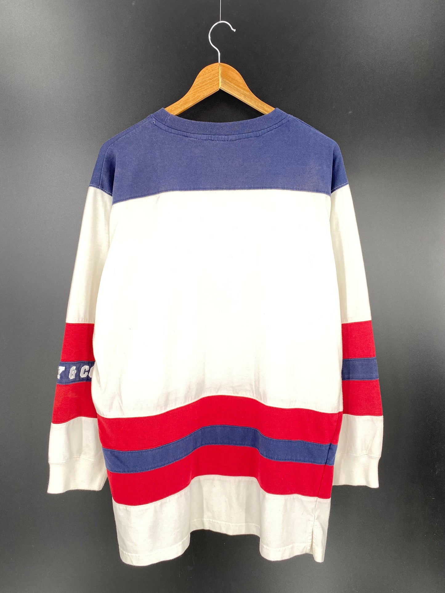 90's DISNEY MICKEY Size No Tag (Approx.XXL) Vintage Long Sleeve T-Shirt / K7063