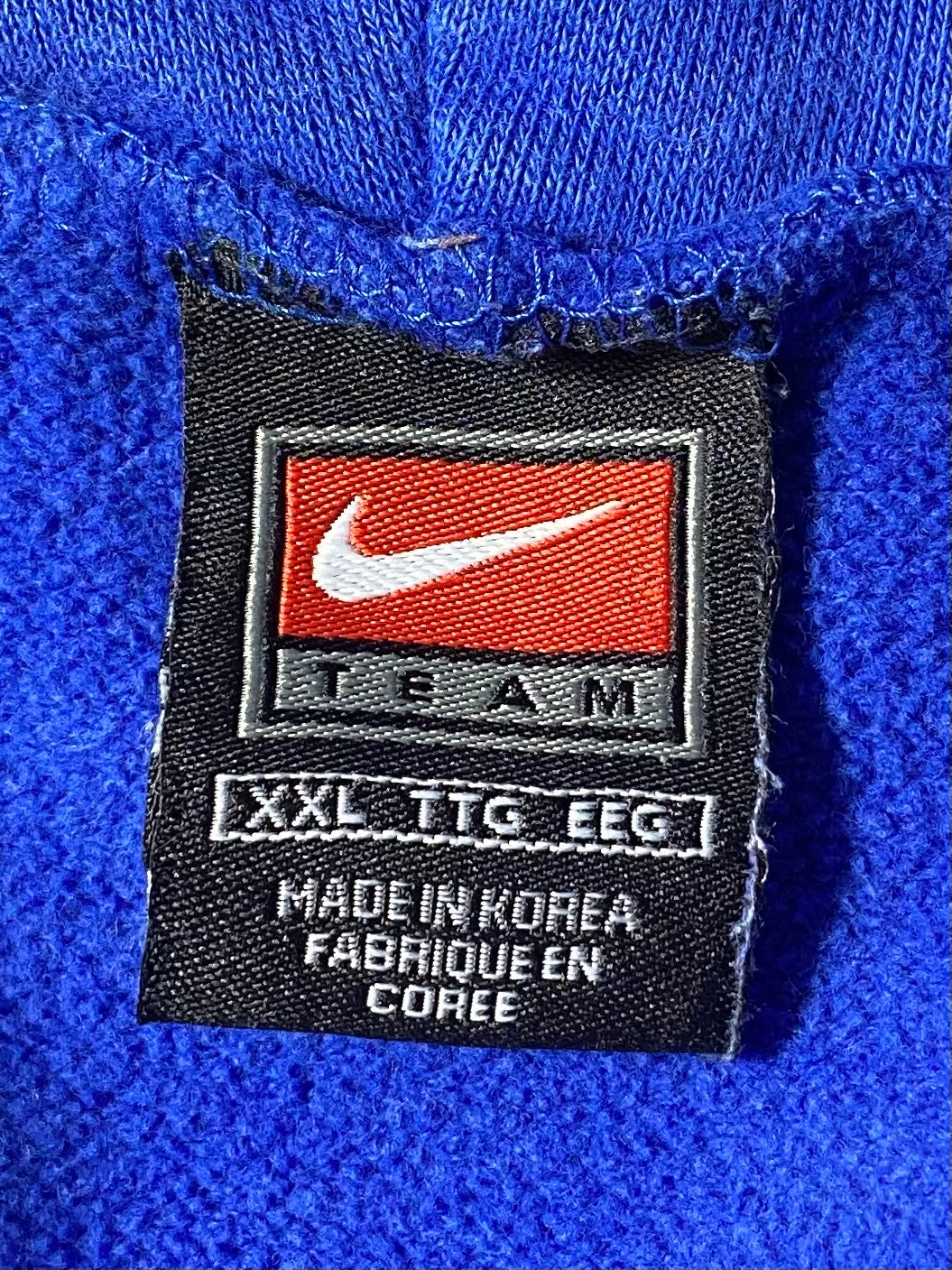 00’ NIKE KENTUCKY Size XXL Vintage Hoodie Sweat-shirt / 9039