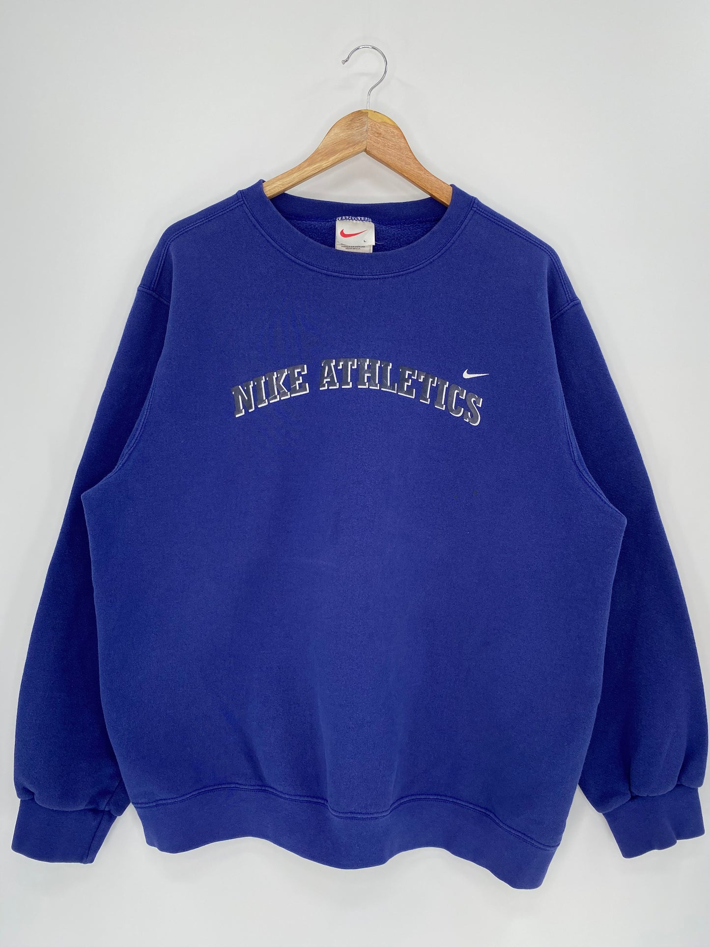 90’s NIKE ATHLETICS Made in USA Size L Vintage Sweat-shirt / 8581