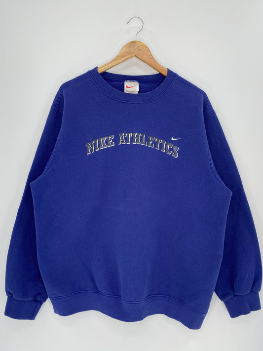 90’s NIKE ATHLETICS Made in USA Size L Vintage Sweat-shirt / 8581