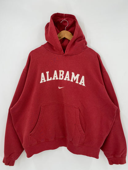 00' NIKE ALABAMA Made in USA Size L Vintage Hoodie Sweat-Shirt / K3733