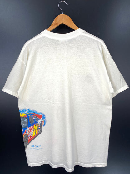 2001' NASCAR JEFF GORDON Size L Vintage Racing T-Shirt / K2657