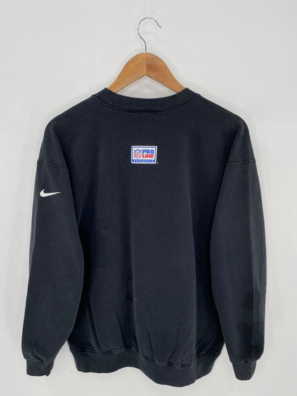 90’s NIKE JAGUARS FOOTBALL Made in USA Size M Vintage NFL Sweat-shirt / 6635