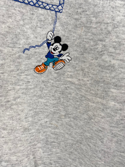 90’s DISNEY MICKEY Size Approx. L Vintage Sweat-shirt / 8869