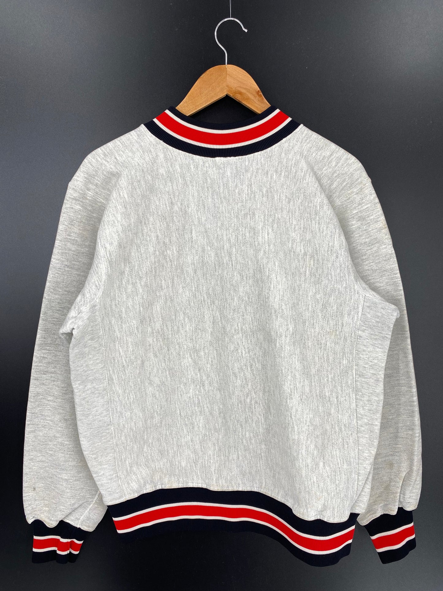 90’s CHICAGO BULLS Size No tag (Approx.L) Vintage NBA Sweat shirt / K559