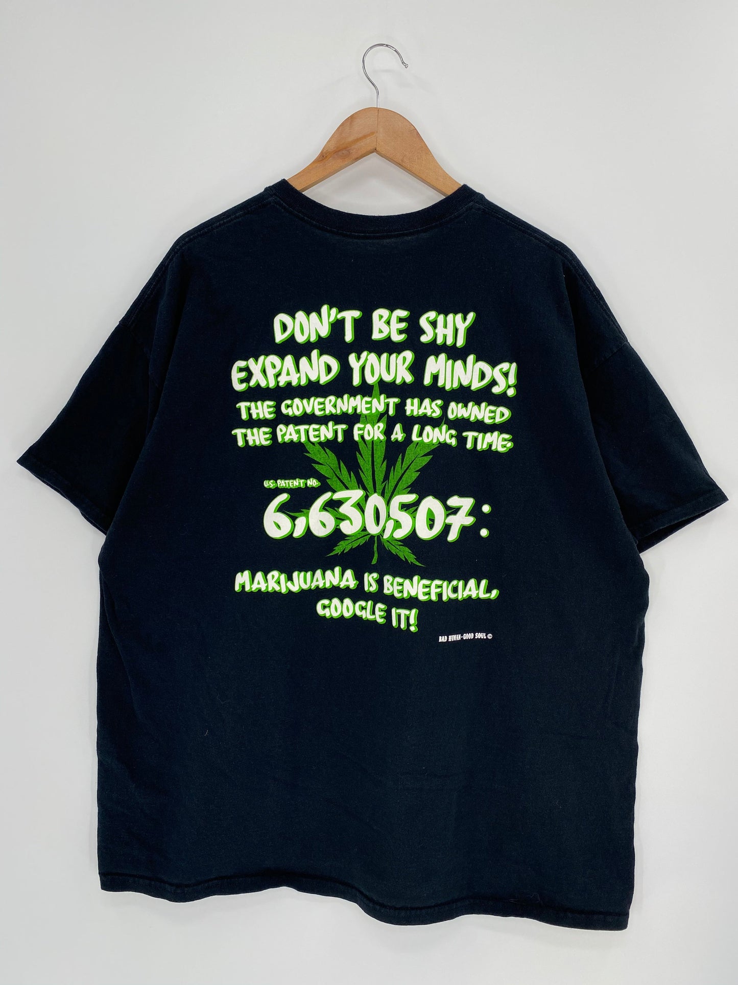 Vintage DISNEY Parody YOU GET HIGH Size Approx.XXL T-Shirt / A7689