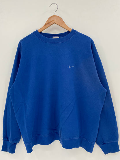 90's NIKE MINI SWOOSH  Size XL Vintage Sweat-Shirt / K3474