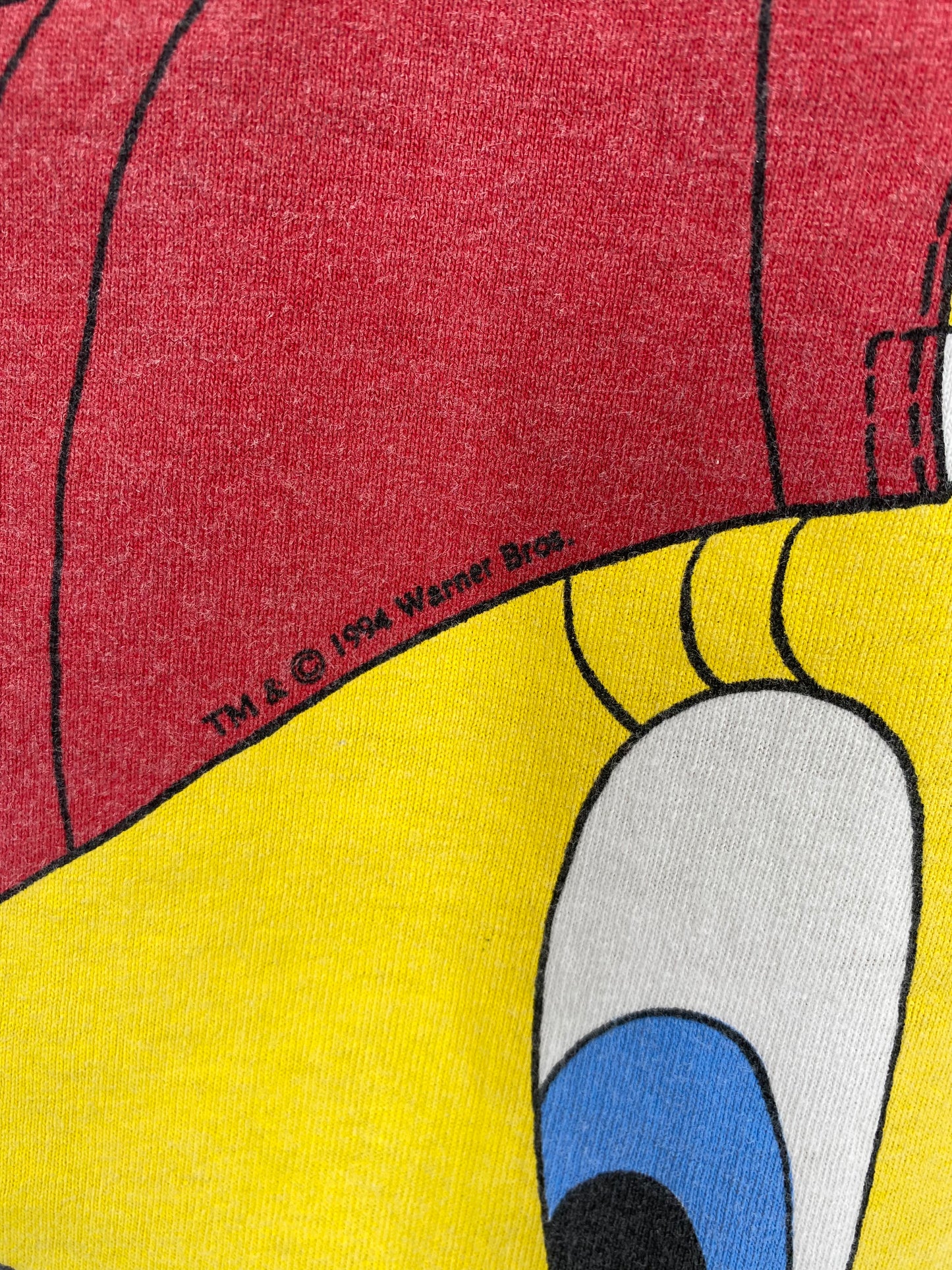 1994 LOONEY TUNES TWEETY Made in USA Size XL Vintage T-Shirt / K1879