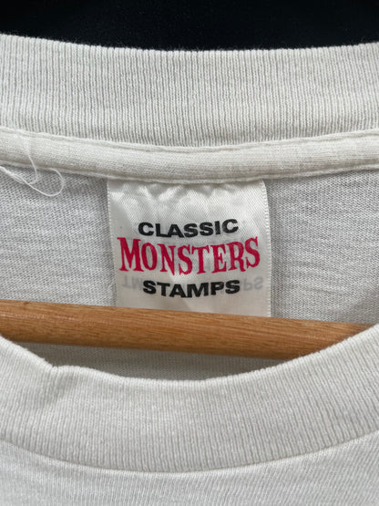 1997 FRANKENSTEIN Made in USA Size L-XL Vintage T-Shirts / A4524