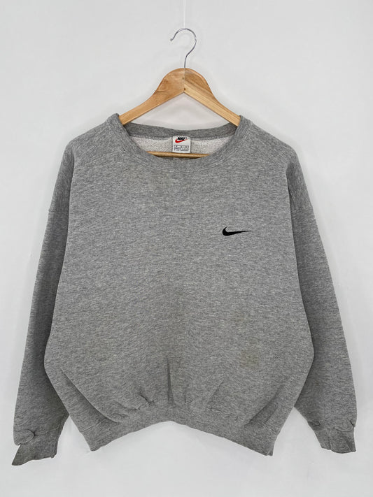 90's NIKE Mini Swoosh Size M Vintage Sweat-shirt / 6179