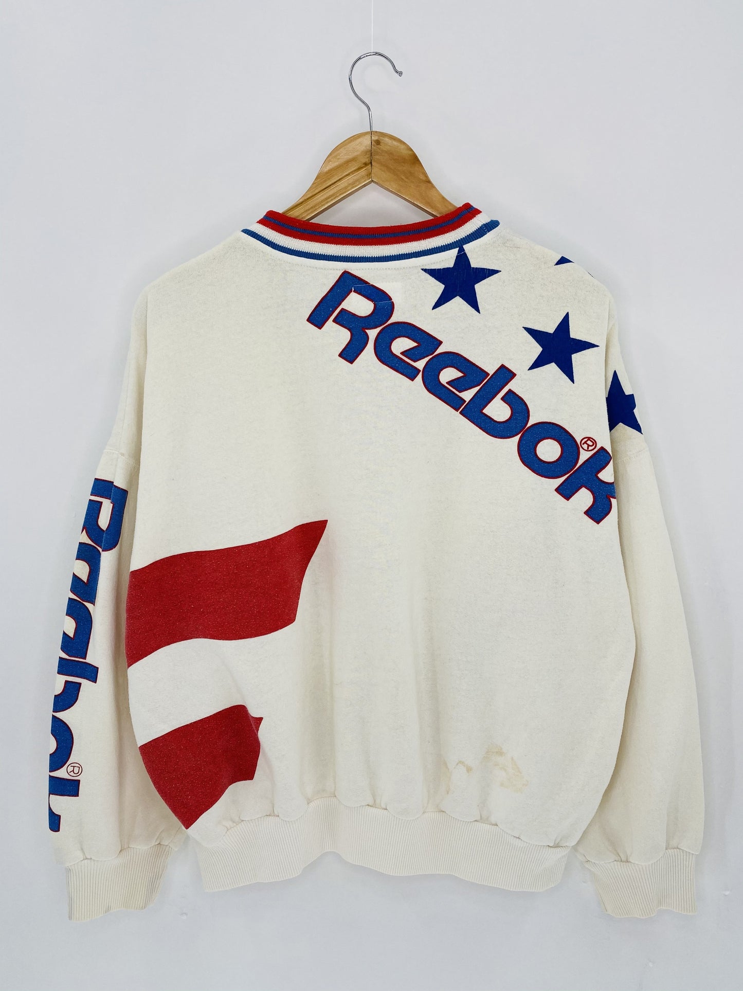 90's REEBOK Size S Vintage Sweat-shirt  / K5277