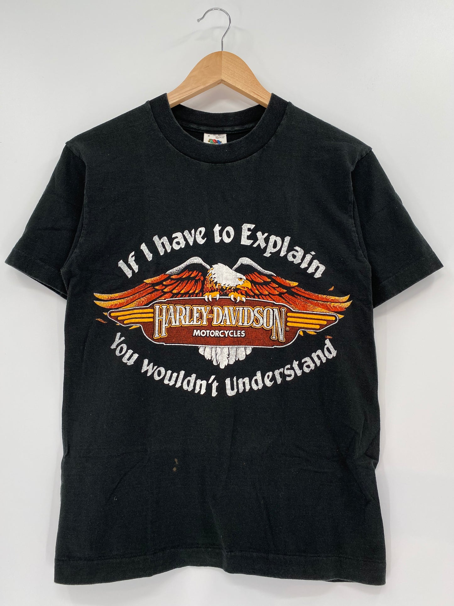 90's HARLEY DAVIDSON MADE IN USA Size S Vintage T-Shirts / K1505